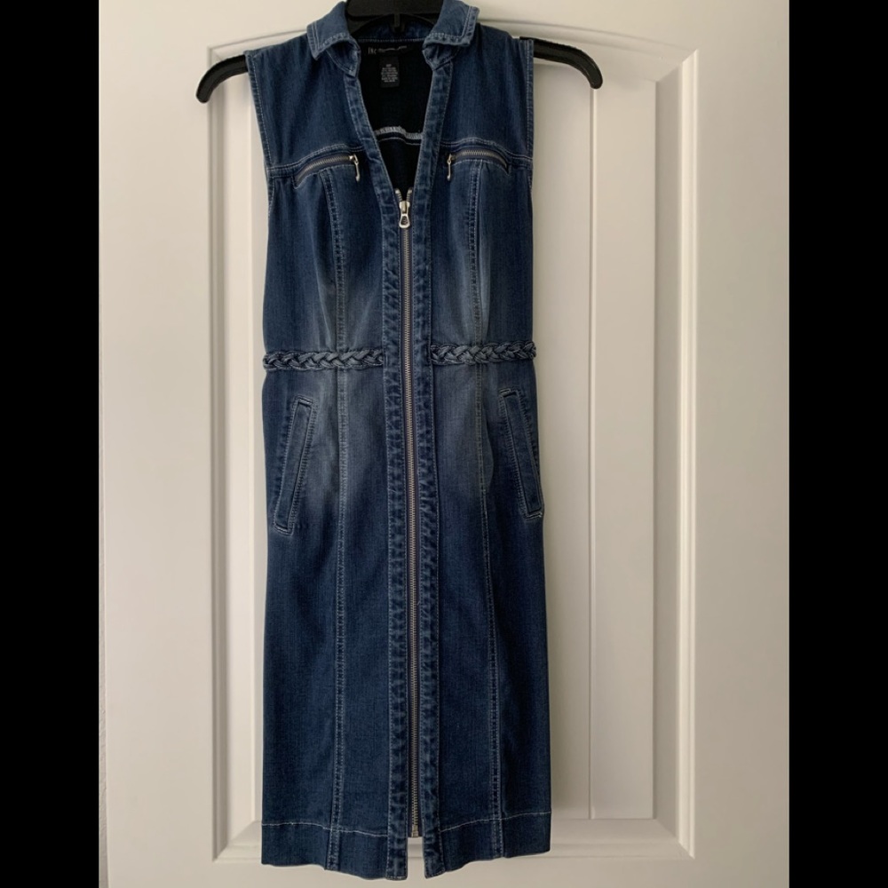 Sleeveless denim Jean dress